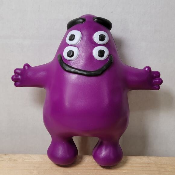 Cactus Plant Flea Market McDonald's Happy Meal Grimace Figure - Picture 1 of 3